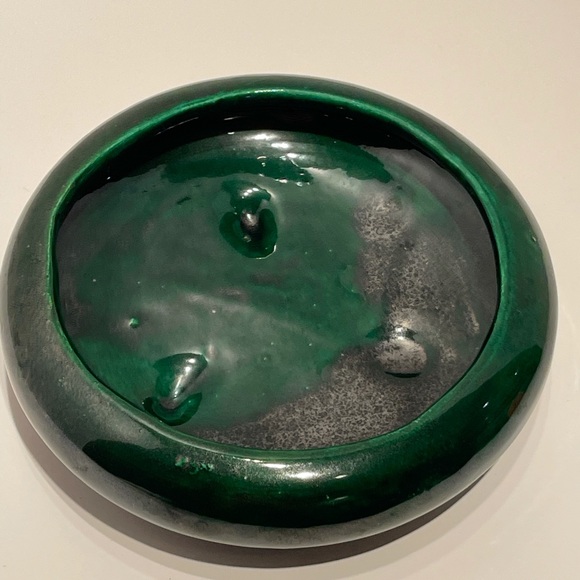 Vintage Sign Frank Moreno Green Pottery - Picture 4 of 16